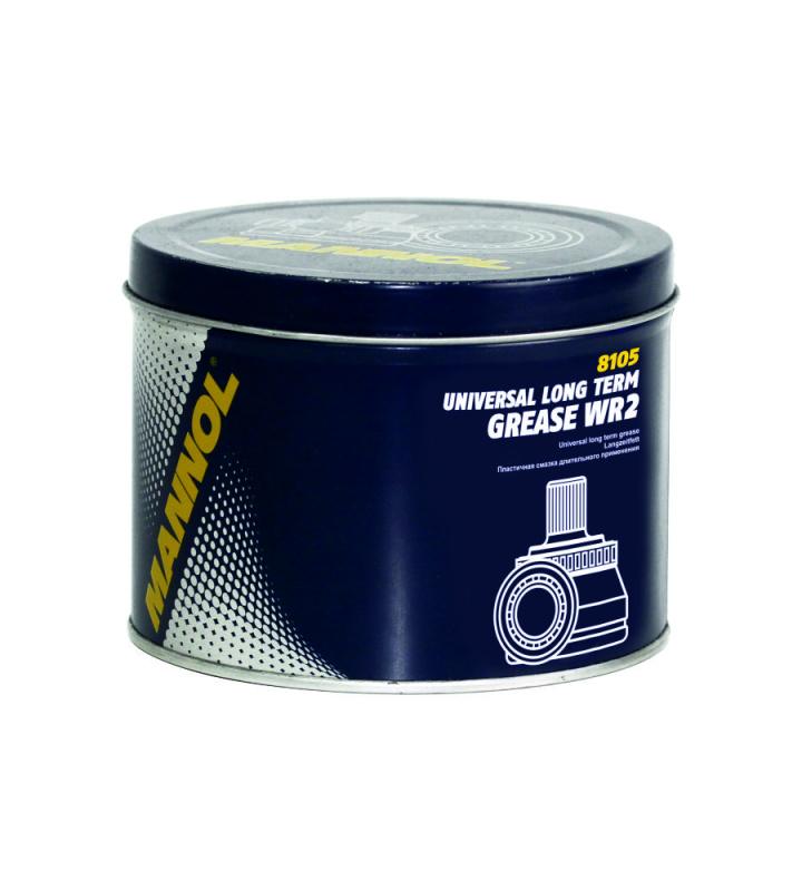 8105 MANNOL WR-2 UNIVERSAL LONG TERM GREASE WR2 800 гр. Пластичная водостойкая смазка