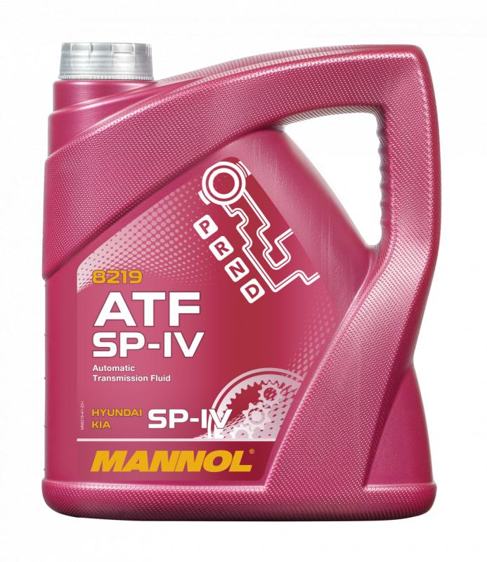 8219 MANNOL ATF SP-IV 4 л. Синтетическое трансмиссионное масло
