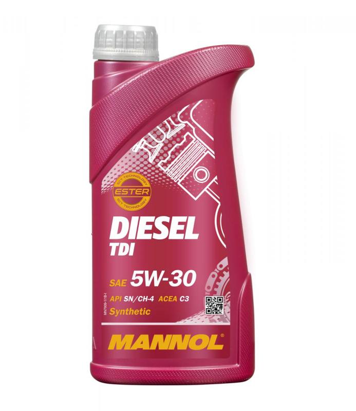 7909 MANNOL DIESEL TDI 5W30 1 л. Синтетическое мотоное масло 5W-30