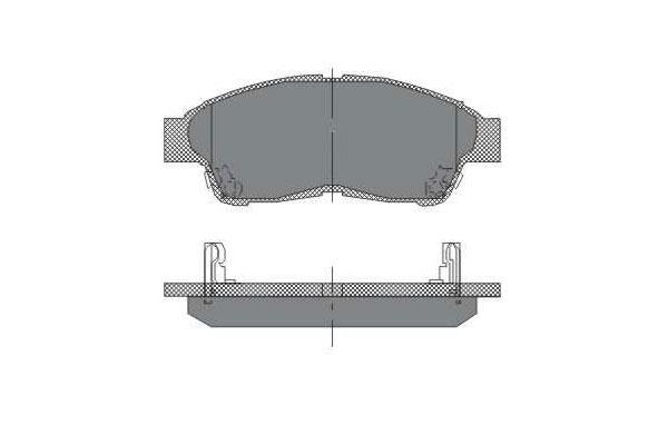 SCT SP 134 Тормозные колодки (комплект 4 шт.) SP134