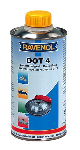 Тормозная жидкость RAVENOL DOT-4  1 л.