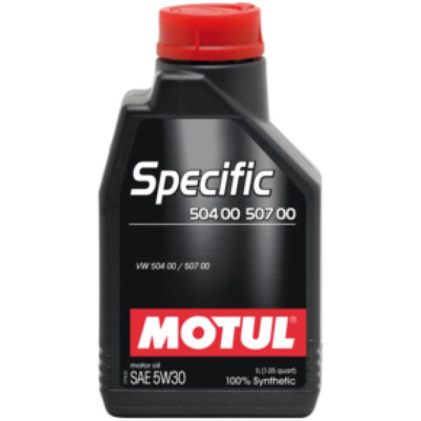 MOTUL SPECIFIC 504.00 / 507.00 5W30 1 л. Синтетическое моторное масло 5W-30
