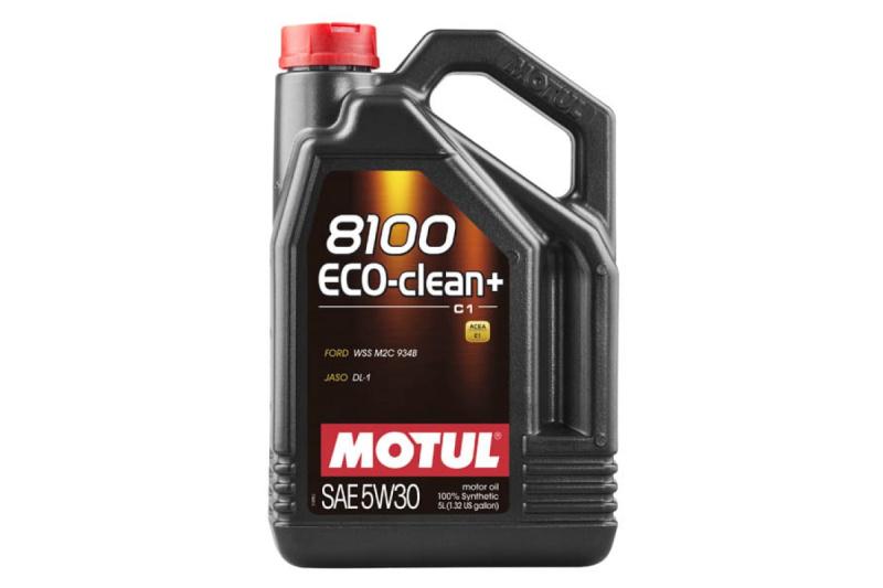 MOTUL 8100 ECO-CLEAN PLUS 5W30 5 л. Синтетическое моторное масло 5W-30