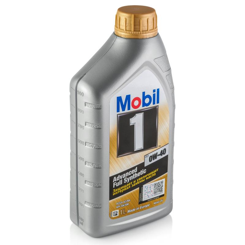 MOBIL 1 FS 0W-40 1 л. (Франция) Синтетическое моторное масло 0W40