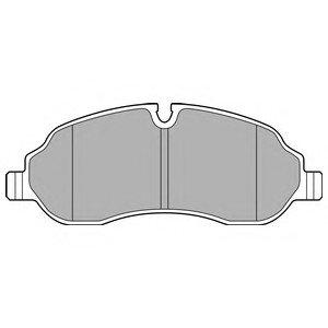 SCT SP 758 Тормозные колодки (комплект 4 шт.) SP758