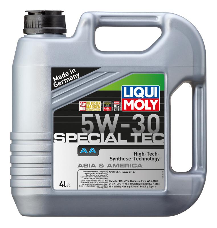 LIQUI MOLY  Leichtlauf Special AA 5w30   4 л. (4шт) масло моторное, синтетика  7516