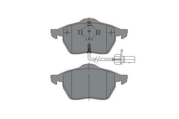 SCT SP 259 Тормозные колодки (комплект 4 шт.) SP259