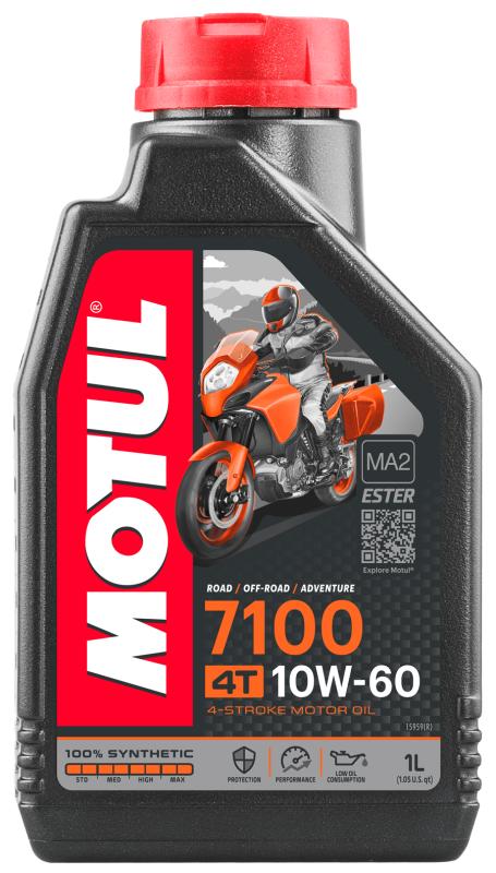 MOTUL 7100 4T 10W60 1 л. Синтетическое моторное масло 10W-60