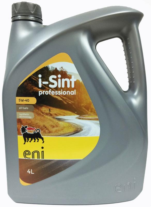 ENI I-SINT PROFESSIONAL 5W40 4 л. Синтетическое моторное масло 5W-40