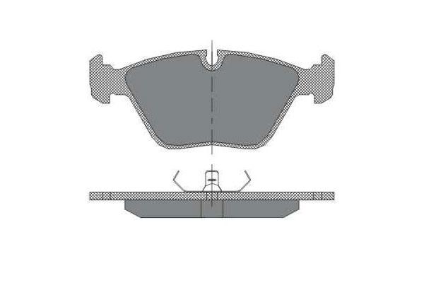 SCT SP 152 Тормозные колодки (комплект 4 шт.) SP152