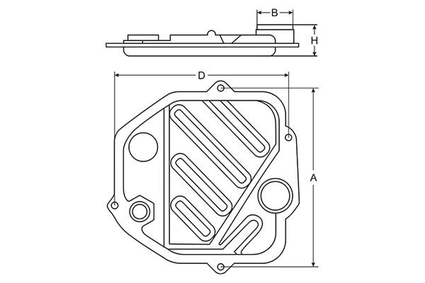 SCT SG1081 Фильтр для АКПП SG1081