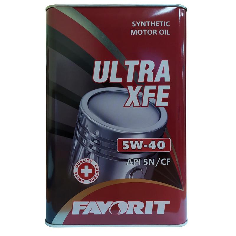FAVORIT ULTRA XFE 5W40 (Metal) 1 л. Синтетическое моторное масло 5W-40