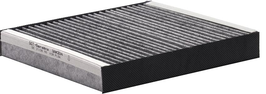 SCT SAK 334 Салонный угольный фильтр SAK334 SCT SAK 334 Салонный угольный фильтр SAK334