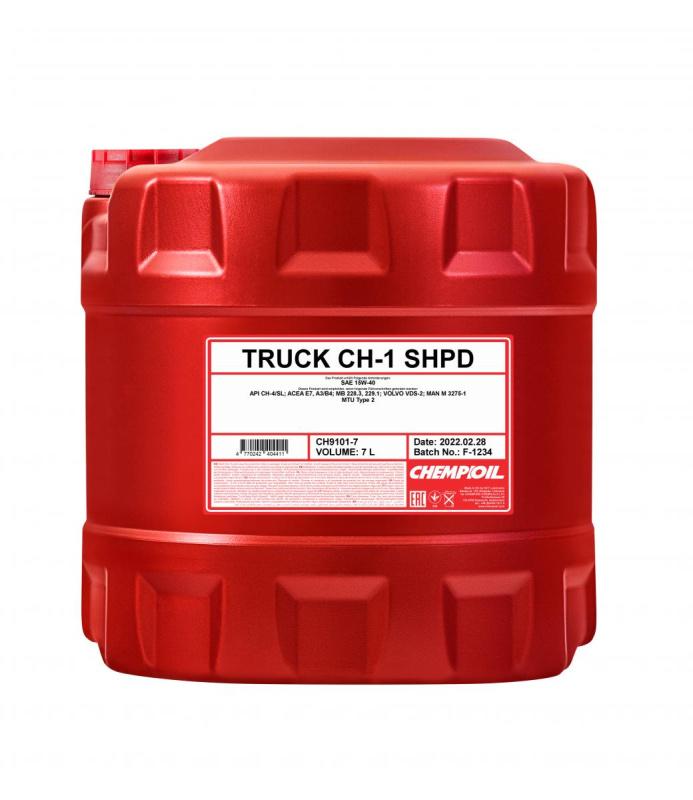 9101 CHEMPIOIL TRUCK SHPD CH-1 15W40 7 л. Минеральное моторное масло 15W-40
