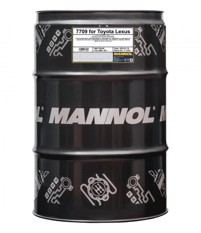 7709 MANNOL FOR TOYOTA LEXUS 5W30 60 л. Синтетическое моторное масло 5W-30
