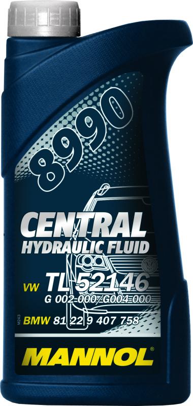 8990 MANNOL CENTRAL HYDRAULIK FLUID 0,5 л. Гидравлическая жидкость
