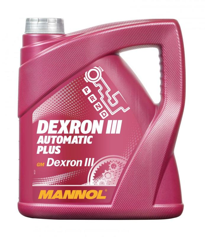 8206 MANNOL DEXRON III AUTOMATIC PLUS 4 л. Синтетическое трансмиссионное масло