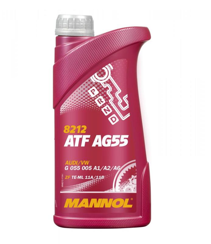 8212 MANNOL ATF AG55 1 л. Синтетическая трансмиссионная жидкость 