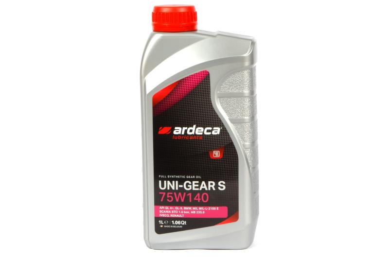 ARDECA UNI-GEAR S 75W140 1 л. Синтетическое трансимиссионное масло 75W-140