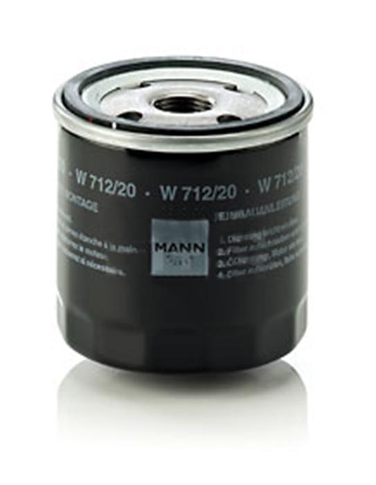 Mann W712/20 Фильтр масляный