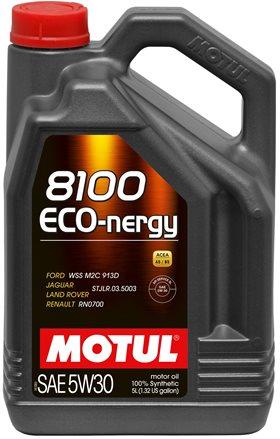 MOTUL 8100 ECO-NERGY 5W30 5 л. Синтетическое моторное масло 5W-30
