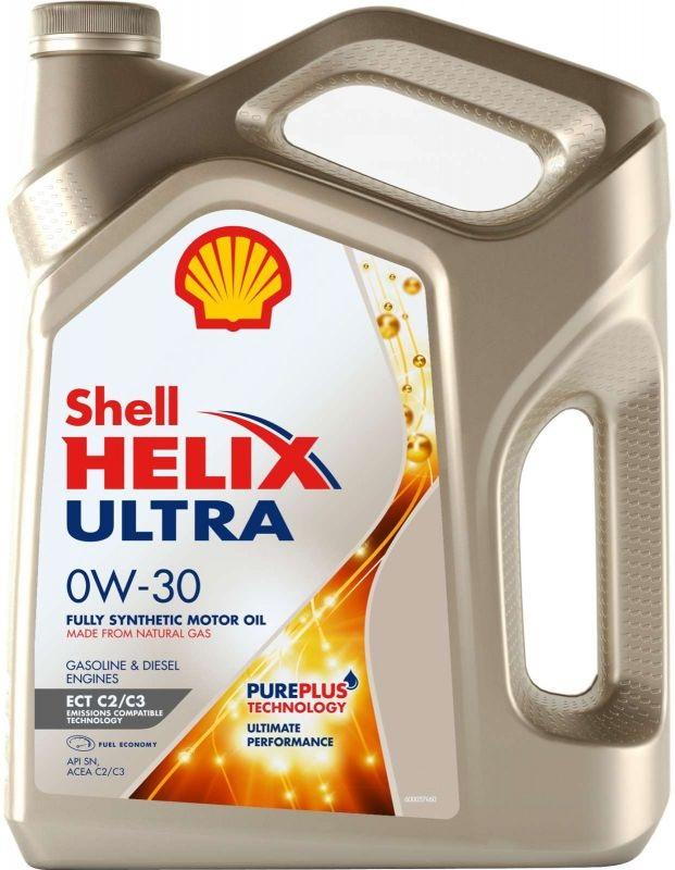 SHELL HELIX Ultra ECT C2/C3 0W30 5 л. (Италия) Синтетическое моторное масло 0W-30