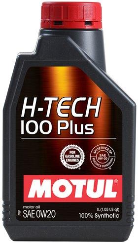 MOTUL H-TECH 100 PLUS SP 0W20 1 л. Синтетическое моторное масло 0W-20