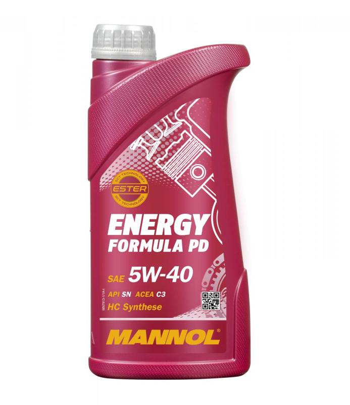 7913 MANNOL ENERGY FORMULA PD 5W40 1 л. Cинтетическое моторное масло 5W-40