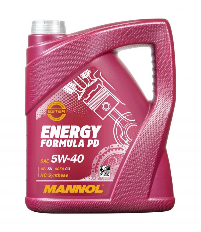 7913 MANNOL ENERGY FORMULA PD 5W40 5 л. Cинтетическое моторное масло 5W-40