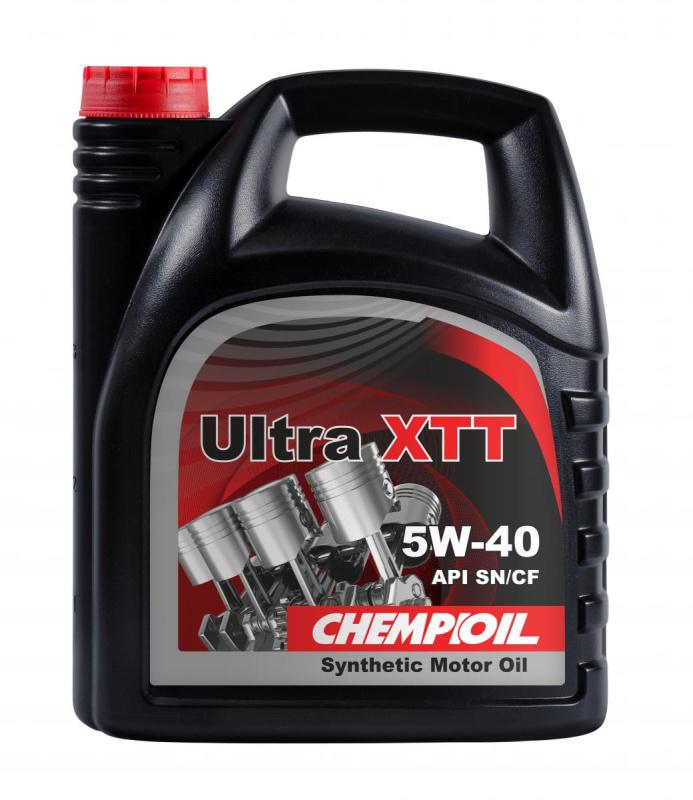 9701 CHEMPIOIL ULTRA XTT 5W40 5 л. Синтетическое моторное масло 5W-40 
