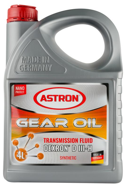 ASTRON ATF DEXRON DIII-H 4 л. Синтетическое трансмиссионное масло