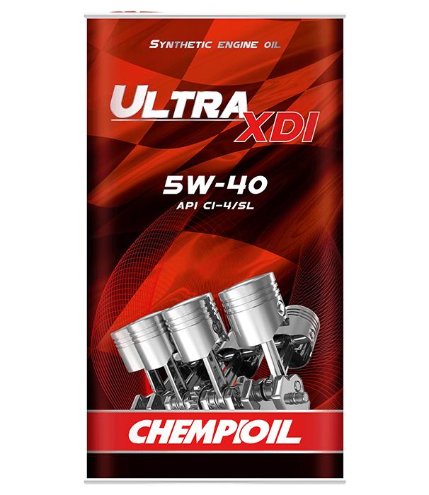 9703 CHEMPIOIL ULTRA XDI 5W-40 5 л. (metal) Синтетическое моторное масло 5W40
