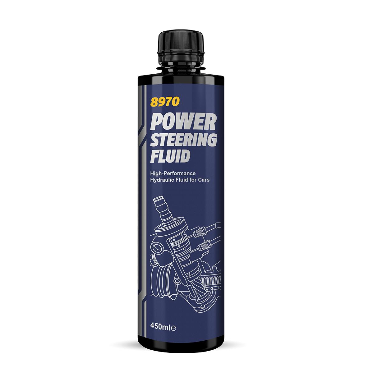 8970 MANNOL POWER STEERING FLUID 0,45 л. Синтетическая гидравлическая жидкость 8970 MANNOL POWER STEERING FLUID 0,45 л. Синтетическая гидравлическая жидкость