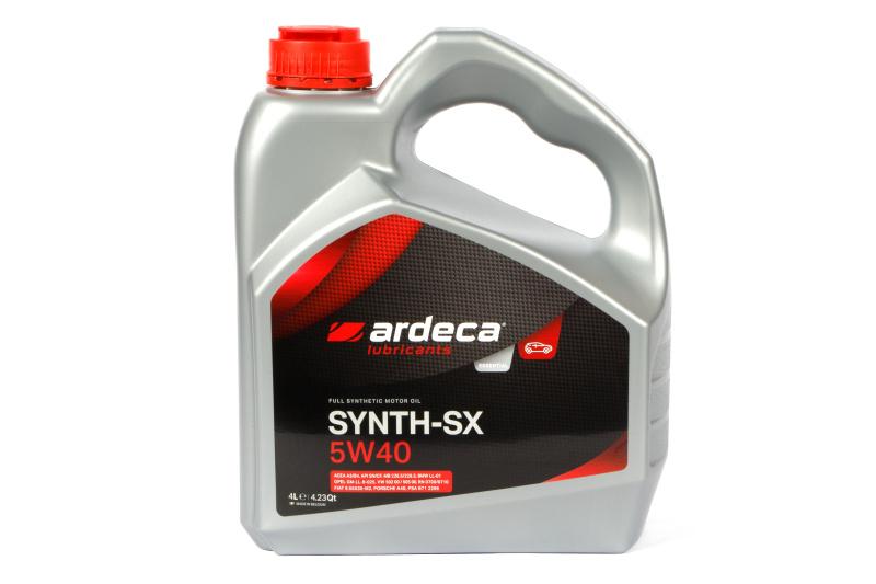 ARDECA SYNTH-SX 5W40 4 л. Cинтетическое моторное масло 5W-40
