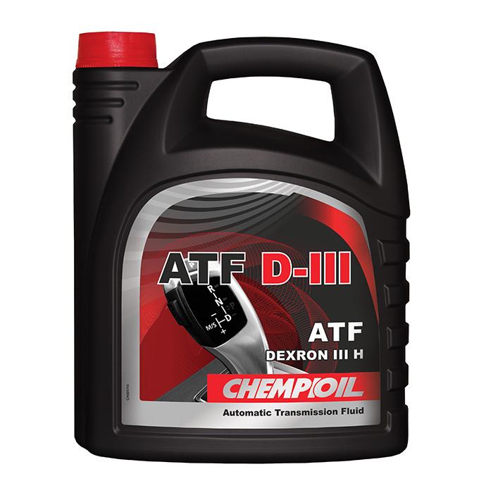 8902 CHEMPIOIL ATF D-III 4 л. Синтетическое масло для АКПП, ГУР 