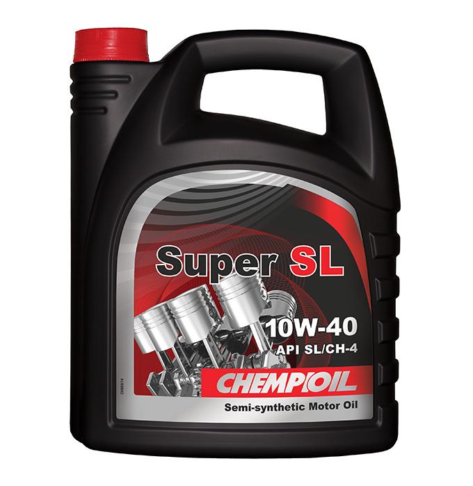 9502 CHEMPIOIL SUPER SL 10W-40 5 л. Полусинтетическое моторное масло 10W40