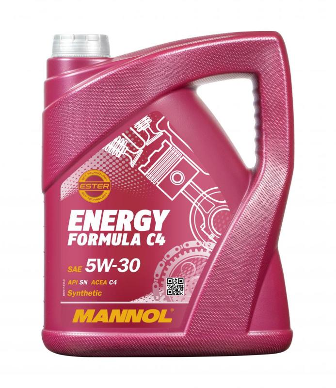 7917 MANNOL ENERGY FORMULA C4 5W-30 5 л. Синтетическое моторное масло 5W-30