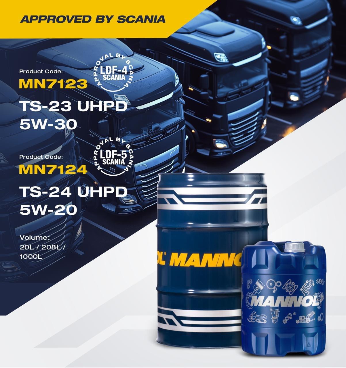 7123 MANNOL TS-23 UHPD 5W30 20 л. Синтетическое моторное масло 5W-30 7123 MANNOL TS-23 UHPD 5W30 20 л. Синтетическое моторное масло 5W-30