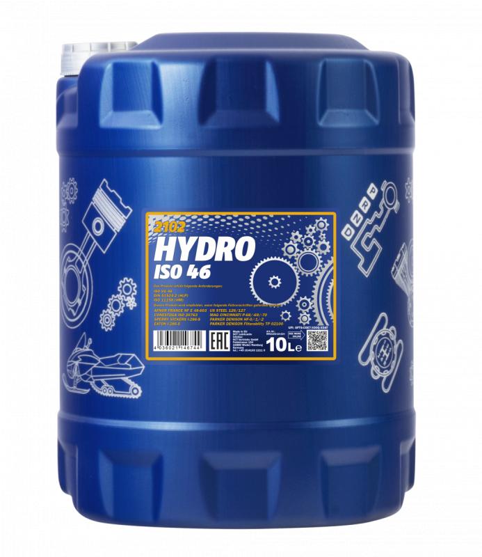 2102 MANNOL HYDRO ISO 46 10 л. Гидравлическое масло  