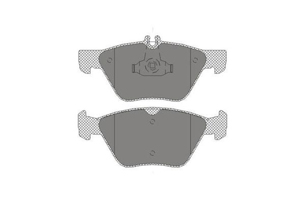 SCT SP 254 Тормозные колодки (комплект 4 шт.) SP254