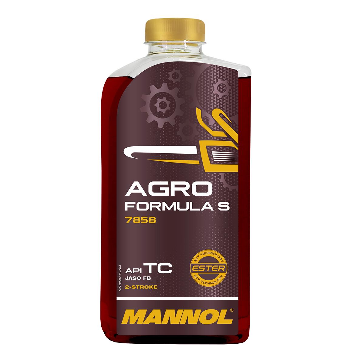 7858 MANNOL AGRO FORMULA S 1 л. Синтетическое моторное масло 7858 MANNOL AGRO FORMULA S 1 л. Синтетическое моторное масло