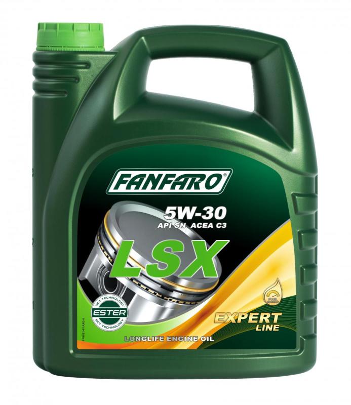 6701 FANFARO LSX 5W30 4 л. Синтетическое моторное масло 5W-30