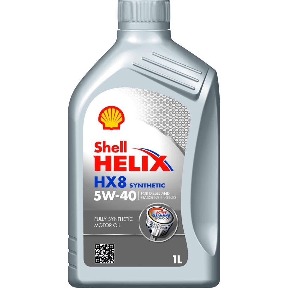 SHELL HELIX HX8 5W40 1 л. Синтетическое моторное масло 5W-40 SHELL HELIX HX8 5W40 1 л. Синтетическое моторное масло 5W-40