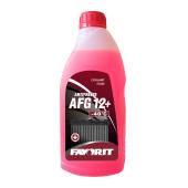 FAVORIT ANTIFREEZE AFG12+ -40° 1 л. Готовый раствор охлаждающей жидкости антифриз красный
