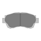 SCT SP 209 Тормозные колодки (комплект 4 шт.) SP209