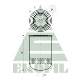 EKO-03.431 EKOFIL Топливный фильтр EKO03431