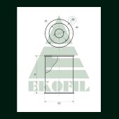 EKO-01.511/2 EKOFIL Воздушный фильтр (эл-нт безопасности) EKO015112