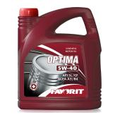 FAVORIT OPTIMA 5W40 4 л. Синтетическое моторное масло 5W-40