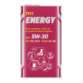 7511 MANNOL ENERGY 5W-30 4 л. (Metal) Синтетическое моторное масло 5W-30