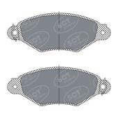 SCT SP 312 Тормозные колодки (комплект 4 шт.) SP312
